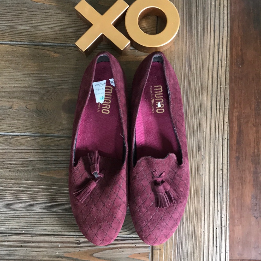 MURANO loafers Size 9.5 N - burgundy